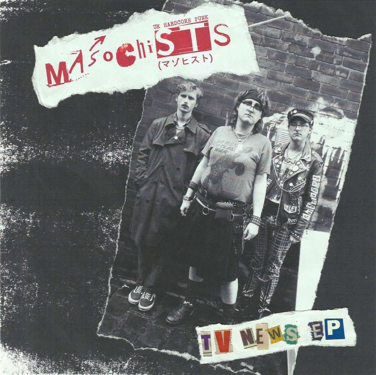 Cover art of The TV News EP by The Masochists.